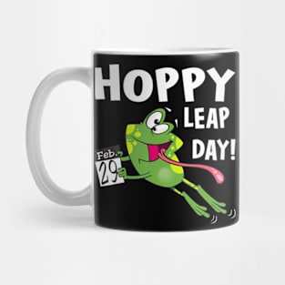 Funny Frog Hoppy Leap Day February 29 Leap Year Birthday Mug